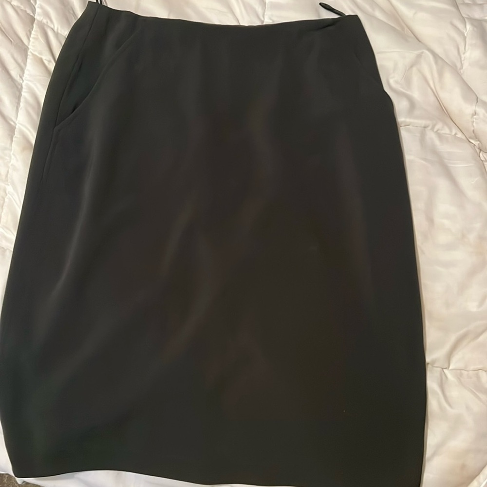 Worth Black Pencil Skirt - Tailored Workwear